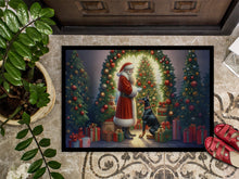 Load image into Gallery viewer, Doberman Pinscher and Santa Claus Doormat - 18X27 Indoor / Outdoor Rug | Made in USA