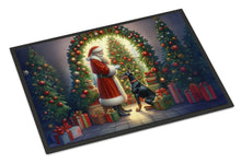 Load image into Gallery viewer, Doberman Pinscher and Santa Claus Doormat - 18X27 Indoor / Outdoor Rug | Made in USA