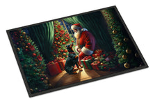 Load image into Gallery viewer, Doberman Pinscher and Santa Claus Doormat-24x36 Indoor / Outdoor Rug | Made in USA