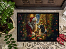 Load image into Gallery viewer, English Springer Spaniel and Santa Claus Doormat