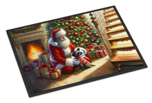 Load image into Gallery viewer, French Bulldog and Santa Claus Doormat-24x36 Indoor / Outdoor Rug | Made in USA
