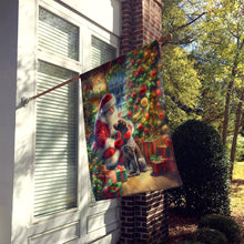 Load image into Gallery viewer, German Shorthaired Pointer and Santa Claus House Flag