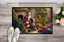 Load image into Gallery viewer, German Shorthaired Pointer and Santa Claus Doormat