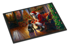 Load image into Gallery viewer, German Wirehaired Pointer and Santa Claus Doormat-24x36 Indoor / Outdoor Rug | Made in USA