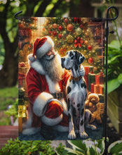 Load image into Gallery viewer, Great Dane with Santa Garden Flag – Christmas Dog Yard Decor