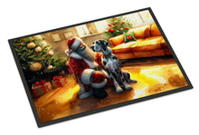 Load image into Gallery viewer, Great Dane and Santa Claus Doormat-24x36 Indoor / Outdoor Rug | Made in USA