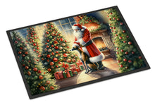 Load image into Gallery viewer, Greyhound and Santa Claus Doormat-24x36 Indoor / Outdoor Rug | Made in USA