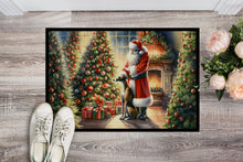 Load image into Gallery viewer, Greyhound and Santa Claus Doormat