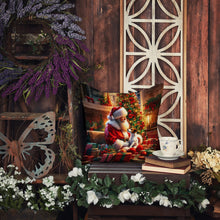 Load image into Gallery viewer, Jack Russell Terrier and Santa Claus Throw Pillow