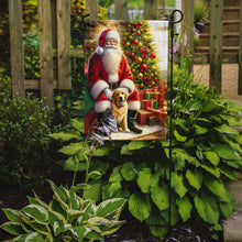Load image into Gallery viewer, Labrador Retriever with Santa Garden Flag – Christmas Dog Yard Decor