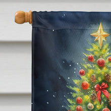 Load image into Gallery viewer, Lakeland Terrier and Santa Claus House Flag