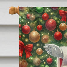 Load image into Gallery viewer, Leonberger and Santa Claus House Flag