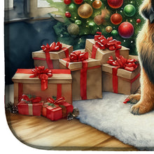 Load image into Gallery viewer, Leonberger and Santa Claus Dish Drying Mat