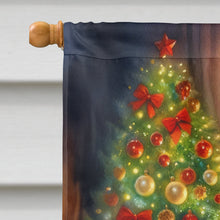 Load image into Gallery viewer, Maltese and Santa Claus House Flag