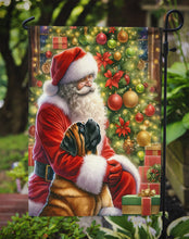 Load image into Gallery viewer, Mastiff with Santa Garden Flag – Christmas Dog Yard Decor