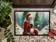 Load image into Gallery viewer, Mastiff and Santa Claus Doormat-24x36 Indoor / Outdoor Rug | Made in USA