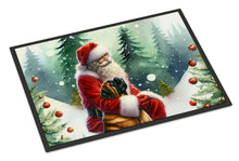Load image into Gallery viewer, Mastiff and Santa Claus Doormat