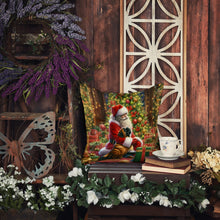 Load image into Gallery viewer, Mastiff and Santa Claus Throw Pillow