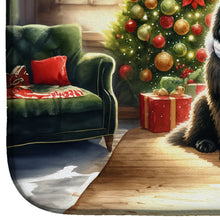 Load image into Gallery viewer, Newfoundland and Santa Claus Dish Drying Mat