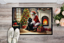 Load image into Gallery viewer, Newfoundland and Santa Claus Doormat