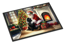 Load image into Gallery viewer, Newfoundland and Santa Claus Doormat