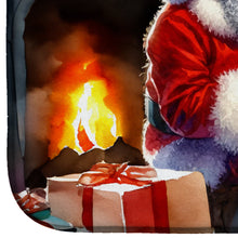 Load image into Gallery viewer, Norfolk Terrier and Santa Claus Dish Drying Mat