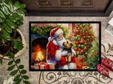 Load image into Gallery viewer, Norfolk Terrier and Santa Claus Doormat
