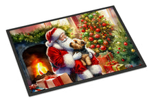 Load image into Gallery viewer, Norfolk Terrier and Santa Claus Doormat