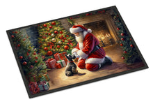 Load image into Gallery viewer, Scottish Terrier and Santa Claus Doormat