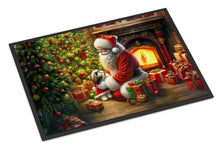 Load image into Gallery viewer, Shih Tzu and Santa Claus Doormat