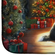 Load image into Gallery viewer, Tibetan Terrier and Santa Claus Dish Drying Mat