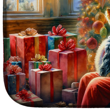 Load image into Gallery viewer, Yorkshire Terrier Yorkie and Santa Claus Dish Drying Mat