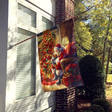 Load image into Gallery viewer, Yorkshire Terrier Yorkie and Santa Claus House Flag