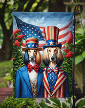 Load image into Gallery viewer, All American Afghan Hound Garden Flag –  Dogs with American Flag Background by Caroline’s Treasures
