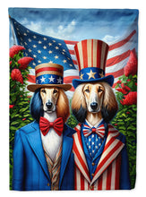 Load image into Gallery viewer, All American Afghan Hound Garden Flag –  Dogs with American Flag Background by Caroline’s Treasures