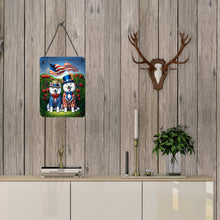 Load image into Gallery viewer, All American American Eskimo Wall or Door Hanging Prints