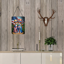 Load image into Gallery viewer, All American Basenji Wall or Door Hanging Prints