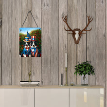 Load image into Gallery viewer, All American Border Collie Wall or Door Hanging Prints