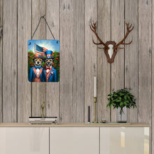 Load image into Gallery viewer, All American Border Terrier Wall or Door Hanging Prints