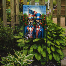 Load image into Gallery viewer, All American Border Terrier Garden Flag –  Dogs with American Flag Background by Caroline’s Treasures