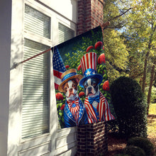 Load image into Gallery viewer, All American Boston Terrier House Flag