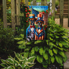 Load image into Gallery viewer, All American Boxer Garden Flag –  Dogs with American Flag Background by Caroline’s Treasures