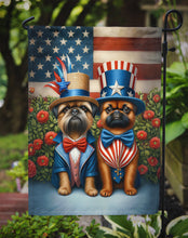 Load image into Gallery viewer, All American Brussels Griffon Garden Flag –  Dogs with American Flag Background by Caroline’s Treasures