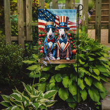 Load image into Gallery viewer, All American Bull Terrier Garden Flag –  Dogs with American Flag Background by Caroline’s Treasures