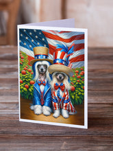 Load image into Gallery viewer, All American Chinese Crested Greeting Cards - Blank Note Cards – 8-Pack of Artist-Designed Cards with Envelopes