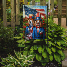 Load image into Gallery viewer, All American Clumber Spaniel Garden Flag –  Dogs with American Flag Background by Caroline’s Treasures