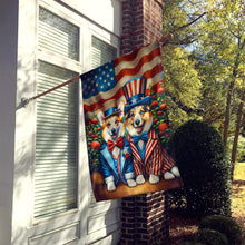 Load image into Gallery viewer, All American Corgi House Flag