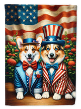 Load image into Gallery viewer, All American Corgi House Flag