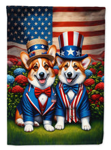 Load image into Gallery viewer, All American Corgi House Flag