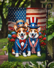 Load image into Gallery viewer, All American Corgi Garden Flag –  Dogs with American Flag Background by Caroline’s Treasures